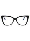 Tom Ford Nero/altro Acetate Glasses In Black