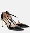 Tom Ford Newton Patent Leather Pumps In Black
