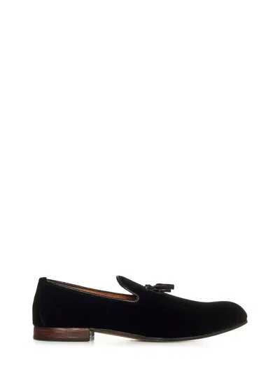 Tom Ford Leather Slip-on Loafers In Black