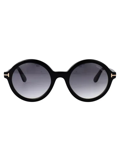 Tom Ford Nicolette-02 Sunglasses In Black