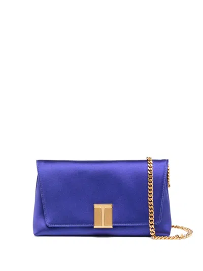 Tom Ford Nobile Mini-tasche Aus Satin Mit Kettenriemen