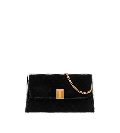 Tom Ford Nobile Clutch In Black