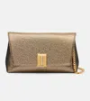 Tom Ford Nobile Small Metallic Clutch