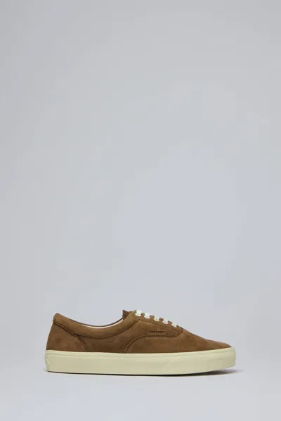Tom Ford Nubuck Jude Sneaker In Brown