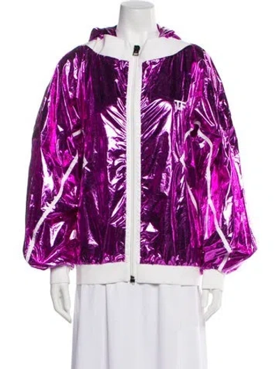 Pre-owned Tom Ford Nylon Colorblock Pattern Jacket