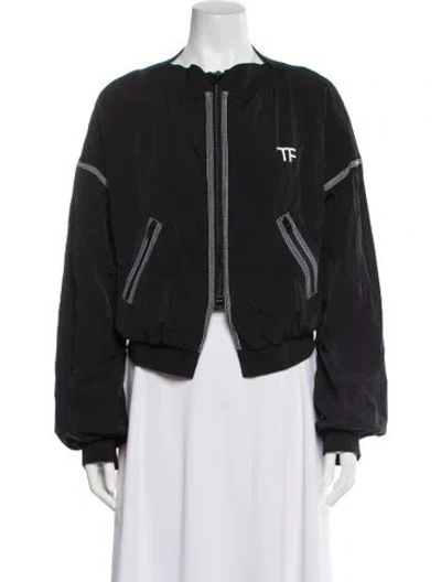 Pre-owned Tom Ford Nylon Jacket In Black