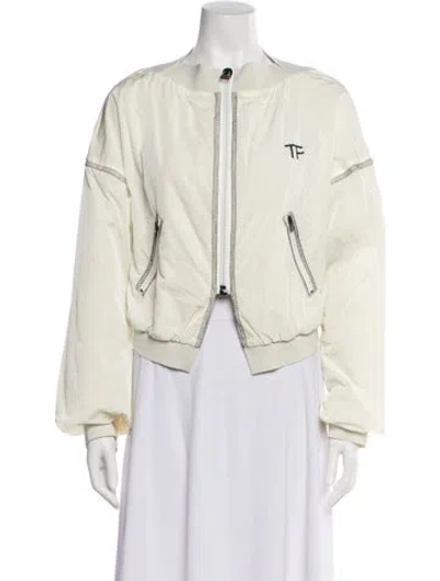 Pre-owned Tom Ford Nylon Jacket In Neutral