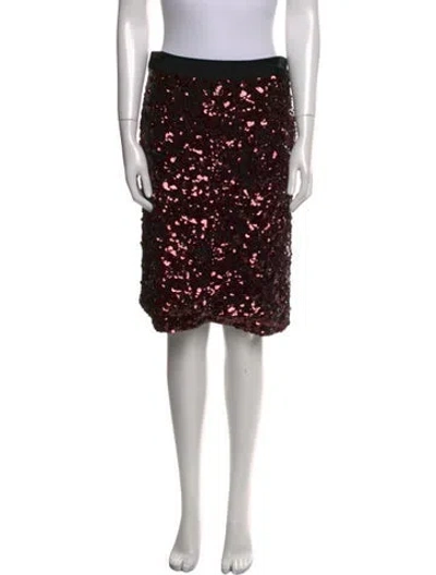 Pre-owned Tom Ford Nylon Knee-length Skirt In Brown