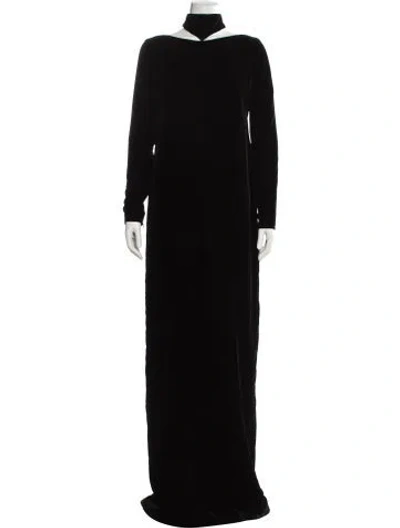 Pre-owned Tom Ford Nylon Long Dress In Black