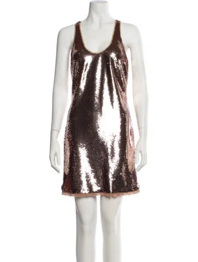 Pre-owned Tom Ford Nylon Mini Dress In Multi
