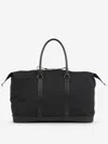Tom Ford Recycled Nylon Holdall Duffle Bag In Black