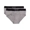 Tom Ford Two-pack Stretch-cotton And Modal-blend Briefs In Gray