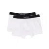 Tom Ford Mens Grey Logo-waistband Stretch-cotton Boxers Pack Of Two
