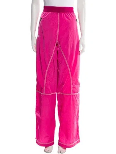 Pre-owned Tom Ford Nylon Wide Leg Pants In Pink