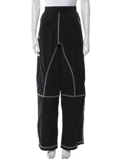 Pre-owned Tom Ford Nylon Wide Leg Pants W/ Tags In Black