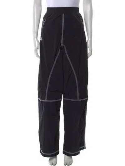 Pre-owned Tom Ford Nylon Wide Leg Pants W/ Tags In Black