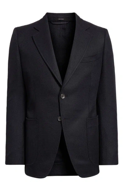 Tom Ford O'connor Grand Hopsack Sport Coat In Navy