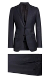 TOM FORD O'CONNOR PRINCE OF WALES VIRGIN WOOL BLEND SUIT