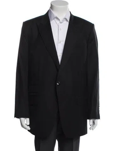 Pre-owned Tom Ford O'connor Wool Blazer In Gray