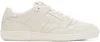Tom Ford Round Head Lacing Low-cut Casual Sneakers In Marble + Ivory
