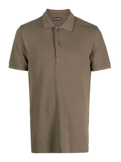Tom Ford Polo - Verde In Green