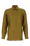 Tom Ford Silk Short-sleeve Shirt For Men
