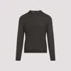 Tom Ford Crew Neck Sweater Long Sleeves In Olive