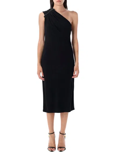 TOM FORD ONE SHOULDER MIDI DRESS