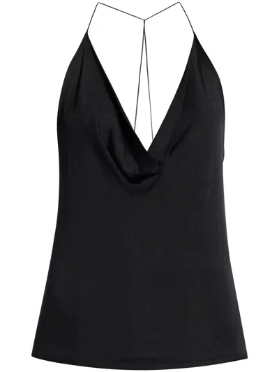 Tom Ford Knitted Top In Black