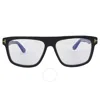 Tom Ford Open Box -  Cecilio Demo Browline Men's Eyeglasses Ft0628 001 57