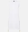 Tom Ford Open-knit Minidress In Yellow