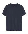 Tom Ford Short-sleeved Solid T-shirt In Black