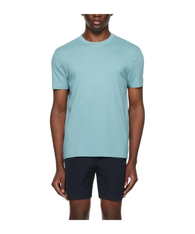 Tom Ford Open-necked Black Shirt In Blue