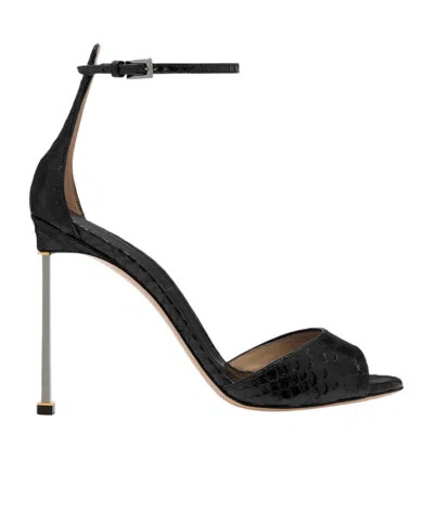 Tom Ford Open-toed High-heeled Sandals In Multi