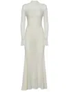 TOM FORD TOM FORD OPENWORK STRETCH MAXI DRESS