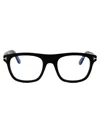 Tom Ford Ft5939-b Glasses In 001 Nero Lucido