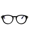 Tom Ford Ft5833-b Glasses In 001 Nero Lucido