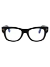 Tom Ford Ft5040-b Glasses In 001 Nero Lucido