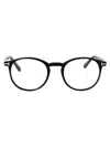 Tom Ford 53mm Square Blue Light Blocking Glasses In 001 Nero Lucido