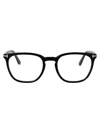Tom Ford 50mm Square Blue Light Blocking Glasses In 001 Nero Lucido