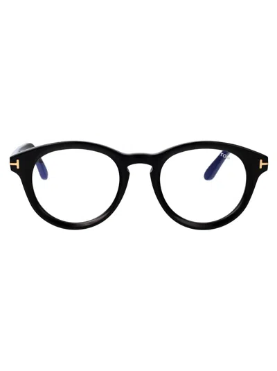 Tom Ford Eyewear Eyeglasses In 001 Nero Lucido