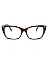 Tom Ford Blue Light Block Cat Eye Ladies Eyeglasses Ft5949-b 001 56 In 052 Avana Scura