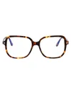 Tom Ford Ft5578-b Glasses In 052 Avana Scura