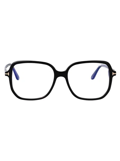 Tom Ford Nero Lucido Acetate Optical Glasses In Black
