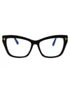 Tom Ford Nero Lucido Acetate Glasses In Black