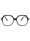 Tom Ford Nero Lucido Acetate Glasses In Black