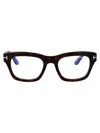 Tom Ford Ft5909b Cat-eye Frame Glasses In Avana Scura