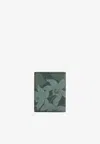 Tom Ford Orchid Camouflage Leather Cardholder In Multicolor