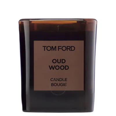 Tom Ford Oud Wood 7 oz Scented Candle 888066133227 In Brown