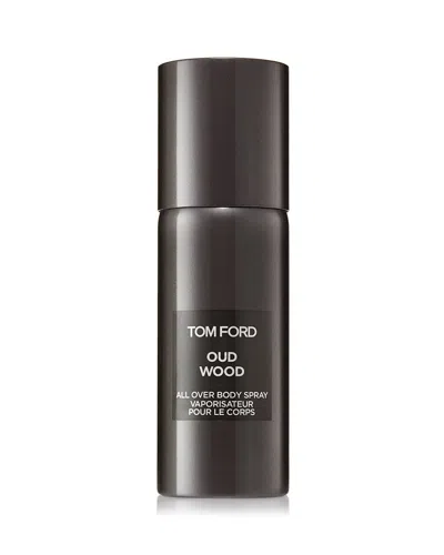 Tom Ford Oud Wood All Over Body Spray, 4.0 Oz./ 150 ml In Colorless